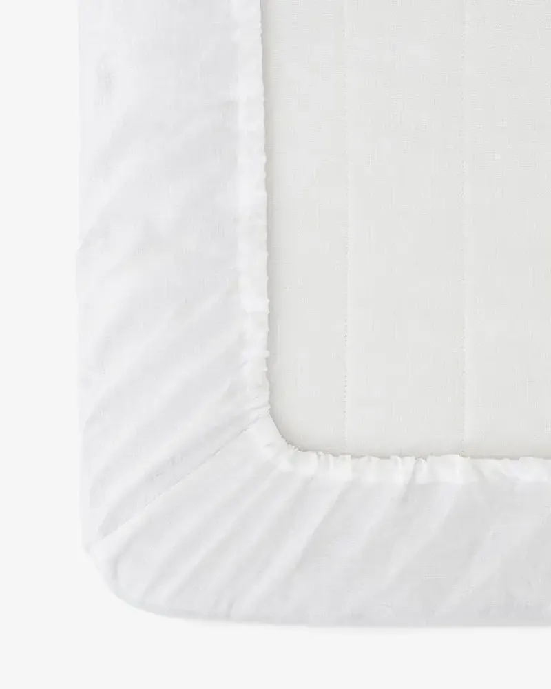 Bed linens - Linen fitted sheet - EU King - MAGICLINEN