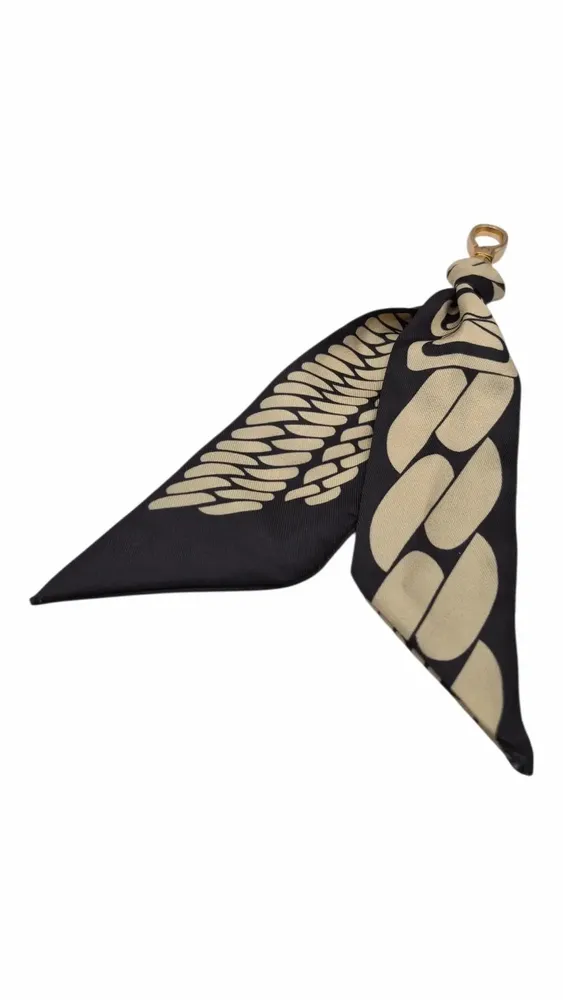 Bijoux - Bijoux de sac portes clés porte-portable  Gaia motifs mailles - MAISON FITZGERALD