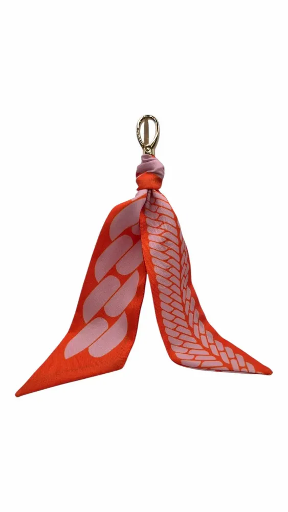 Bijoux - Bijoux de sac portes clés porte-portable  Gaia motifs mailles - MAISON FITZGERALD