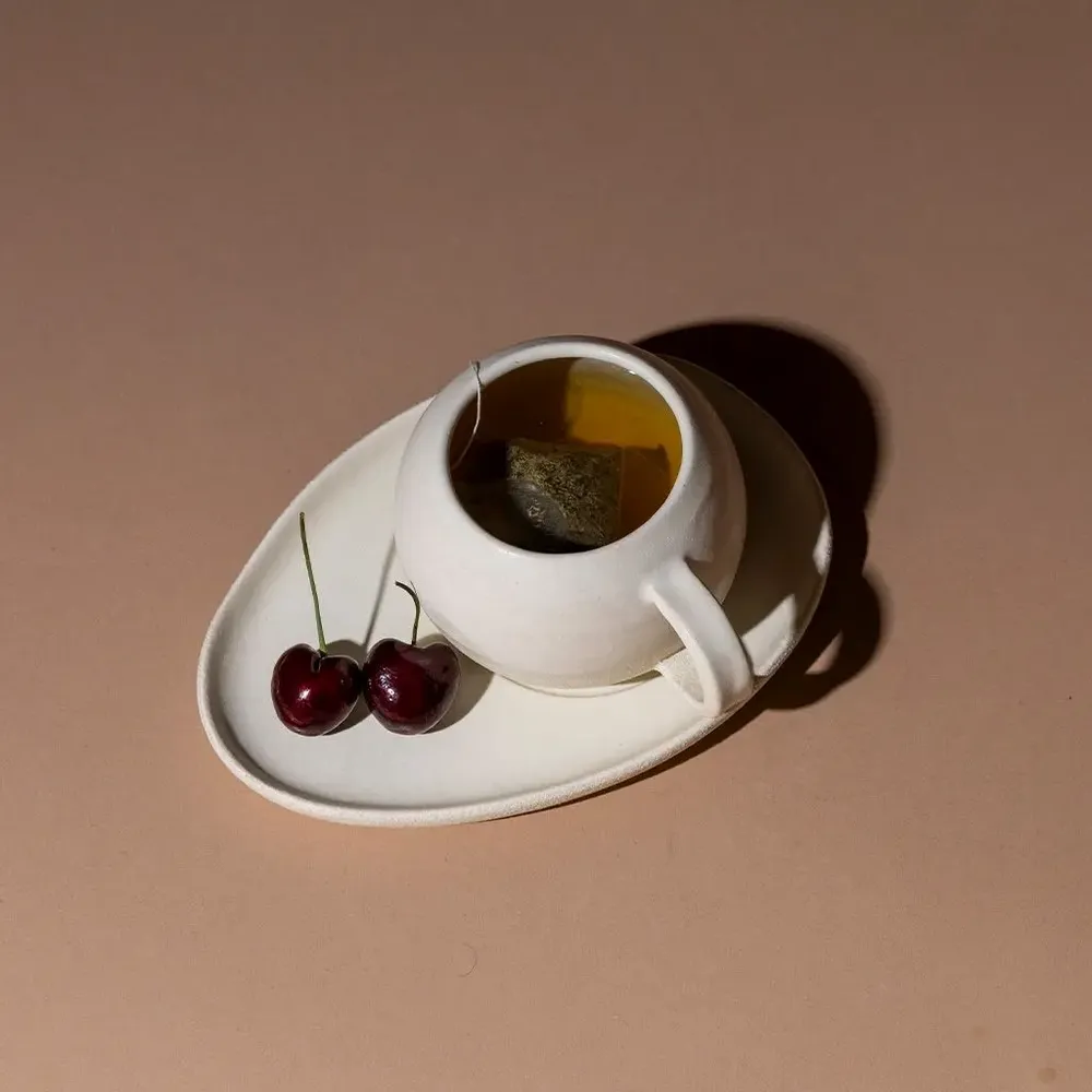 Tasses et mugs - Tasse Frances avec soucoupe - DUMAE