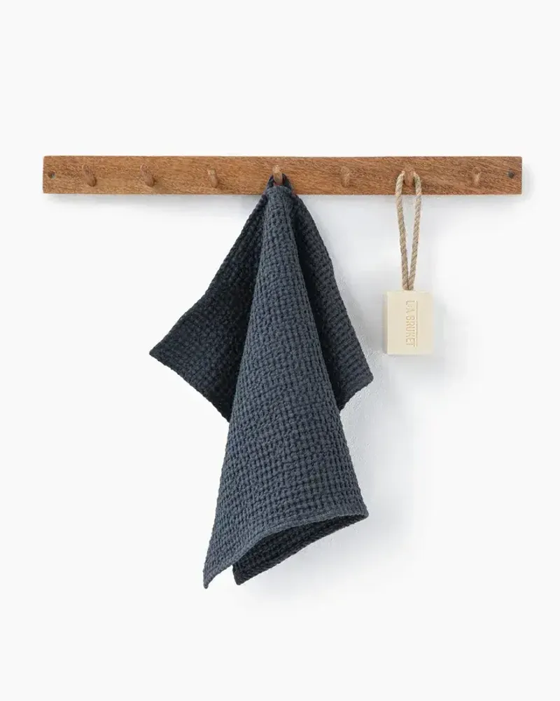 Other bath linens - Waffle linen face towel - MAGICLINEN