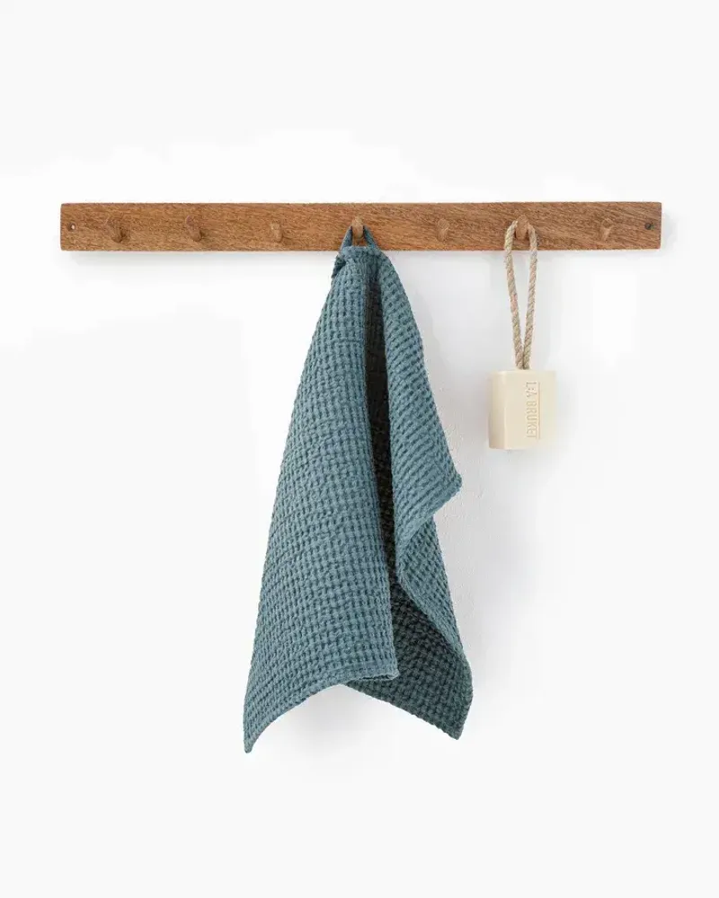 Other bath linens - Waffle linen face towel - MAGICLINEN