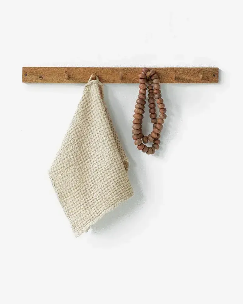 Other bath linens - Waffle linen face towel - MAGICLINEN