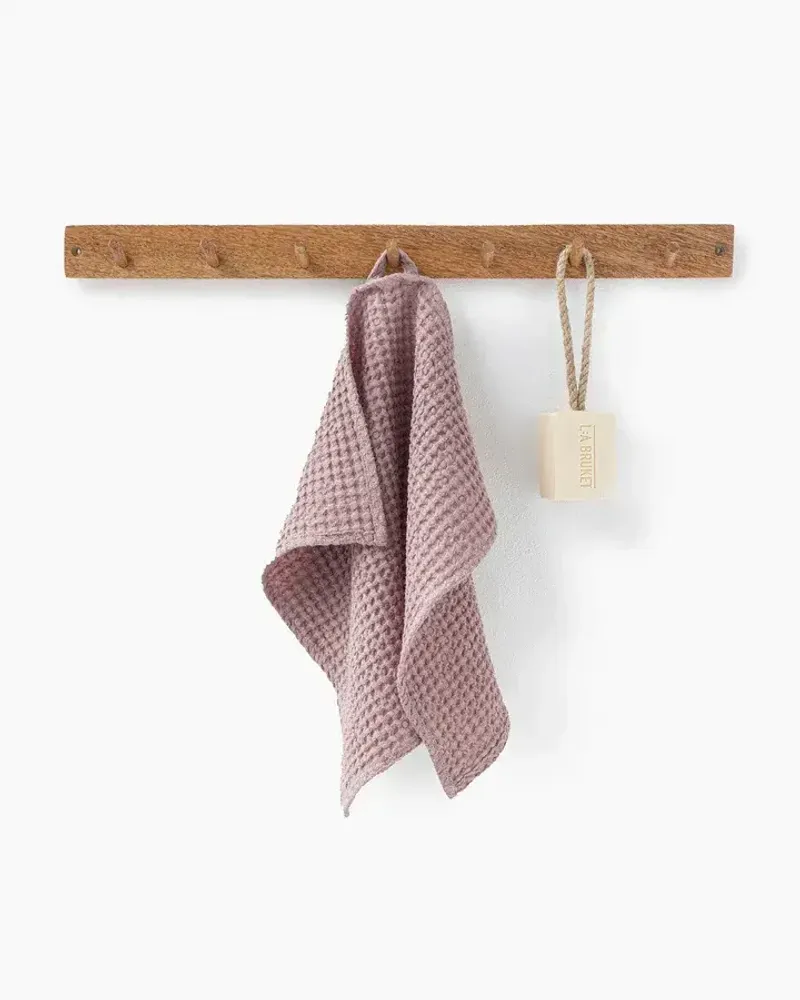 Other bath linens - Waffle linen face towel - MAGICLINEN