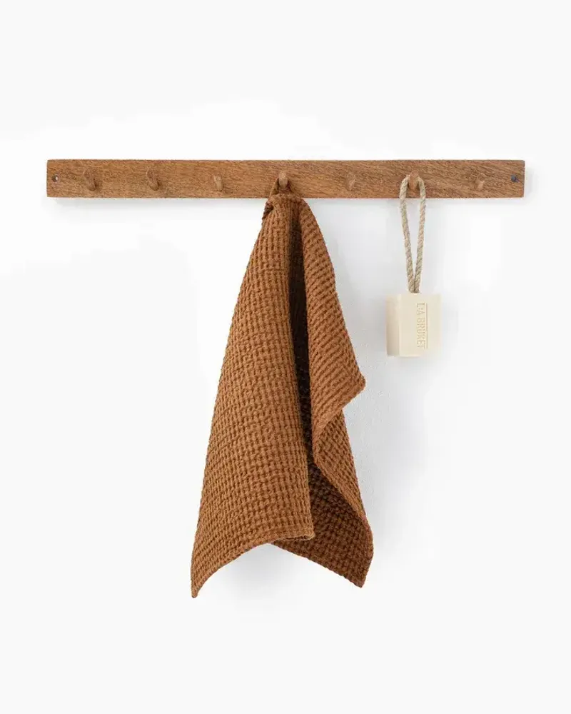 Other bath linens - Waffle linen face towel - MAGICLINEN