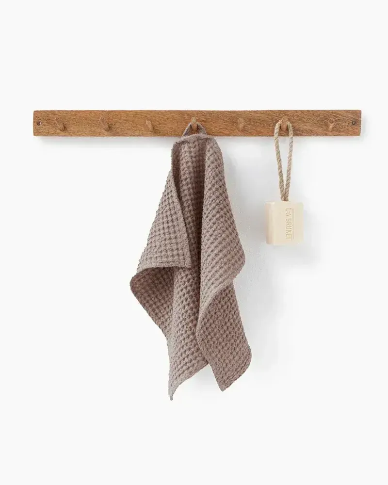 Other bath linens - Waffle linen face towel - MAGICLINEN