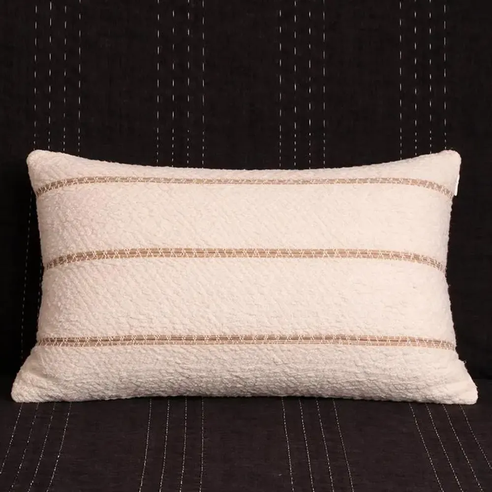 Coussins textile - Coussin en coton côtelé - Kenji - PASHMA