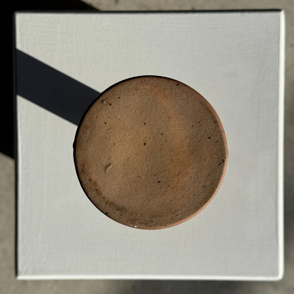 Objets de décoration - Grand bougeoir en grès artisanal ancien H20 - OFFICE OBJETS