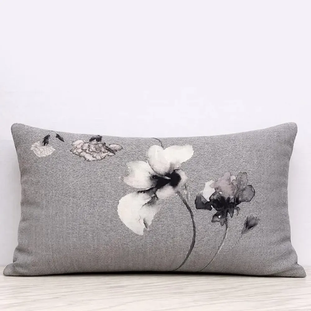 Coussins textile - Gaia : coussin imprimé en coton - PASHMA