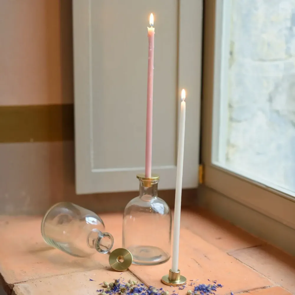 Candlesticks and candle holders - Brass adapter candle holder - MAISON PECHAVY