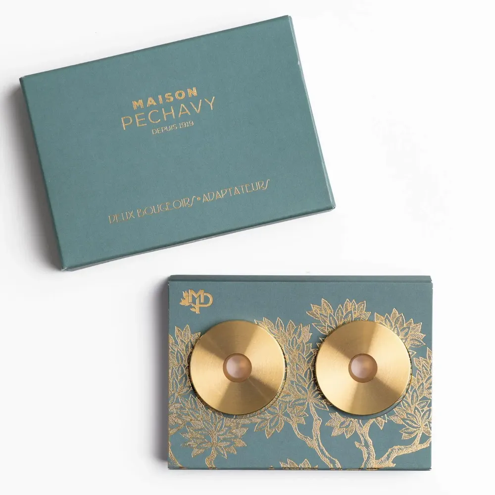 Candlesticks and candle holders - Brass adapter candle holder - MAISON PECHAVY