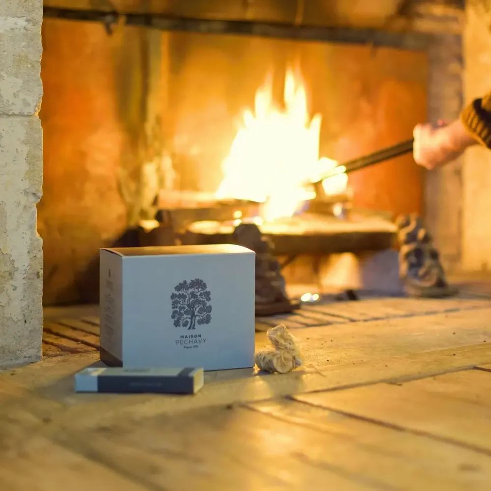 Outdoor fireplaces - 100% natural firelighters & long matches - MAISON PECHAVY