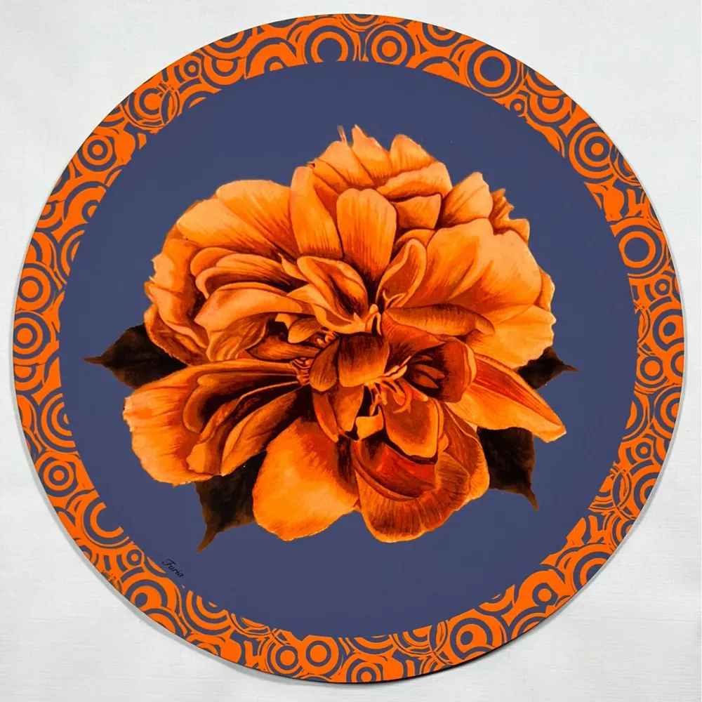 Sets de table - Sets de table - Peonie Sottobicchiere - #06 - FURIA LIVING