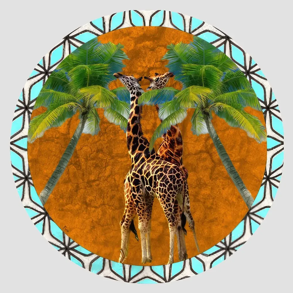 Placemats - placemats - Savana Sottopiatto Rotondo - #04 - FURIA LIVING