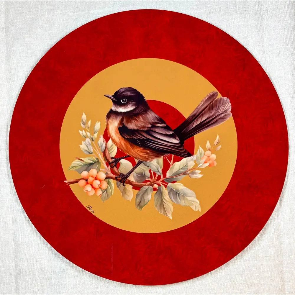 Sets de table - Sets de table - ucceldibosco sottopiatto rotondo - #05 - FURIA LIVING