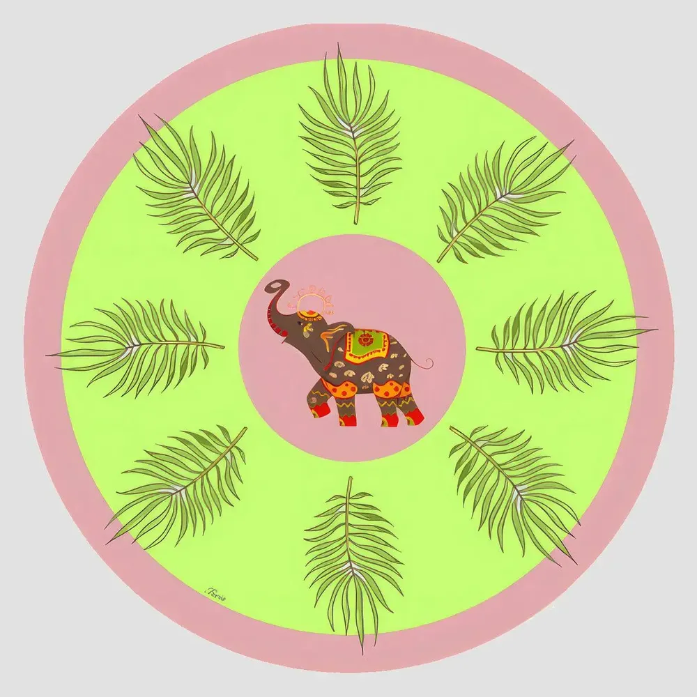 Table mat - Bottle coaster - Elephant Primo Sottobottiglia - #05 - FURIA LIVING