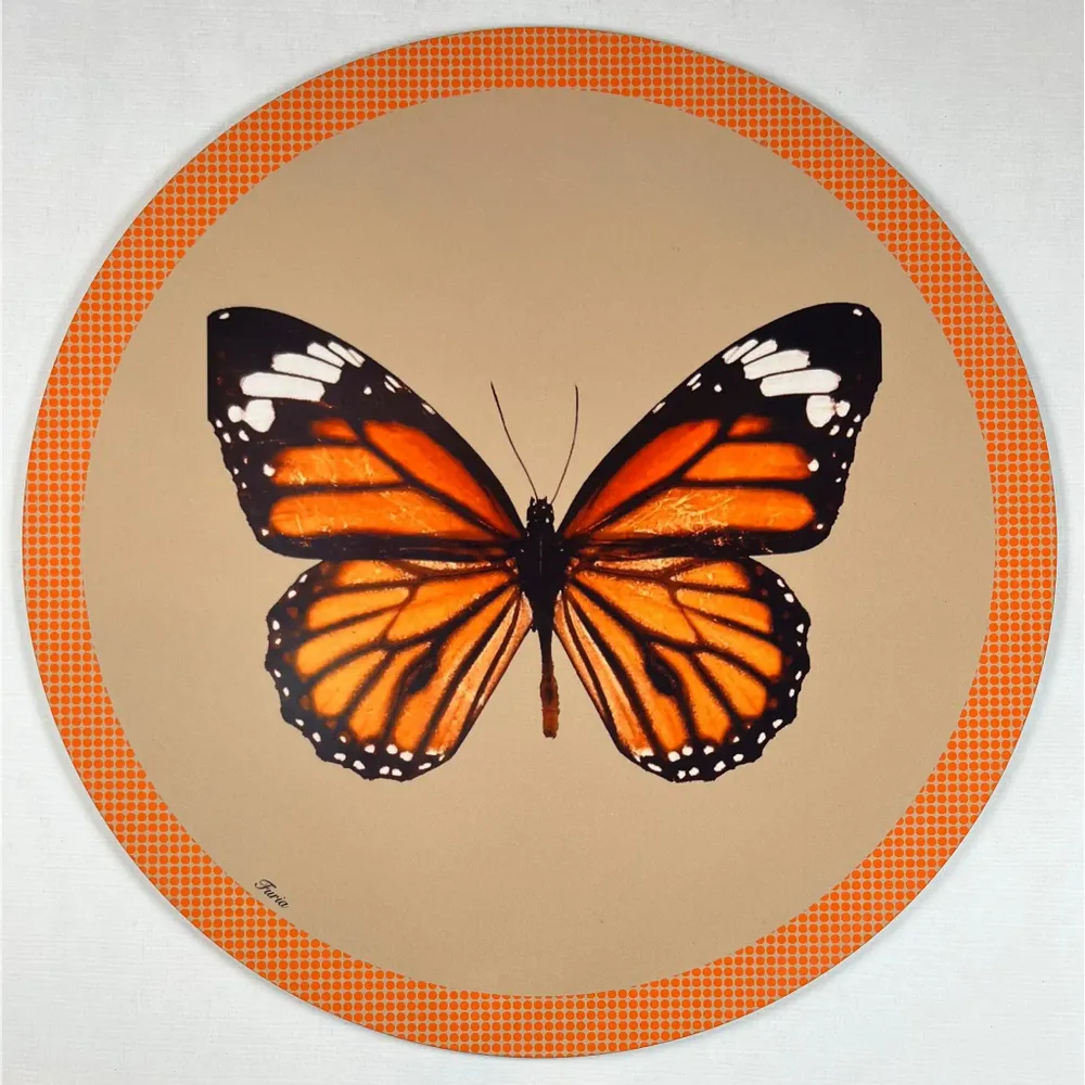 Dessous de plat - Dessous de verre - Farfalla 2.0 Sottobicchiere Rotondo - #02 - FURIA LIVING