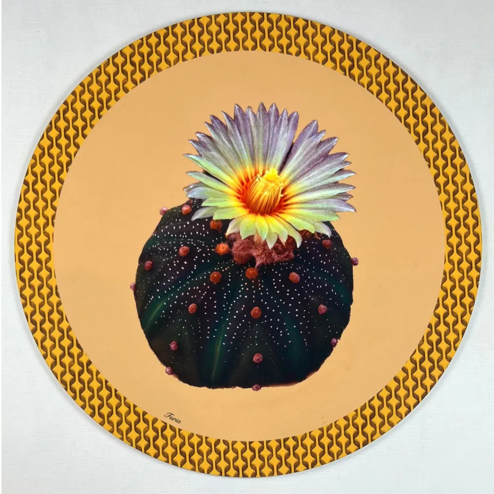 Dessous de plat - Dessous de verre - Cactus Sottobicchiere Rotondo - #01 - FURIA LIVING