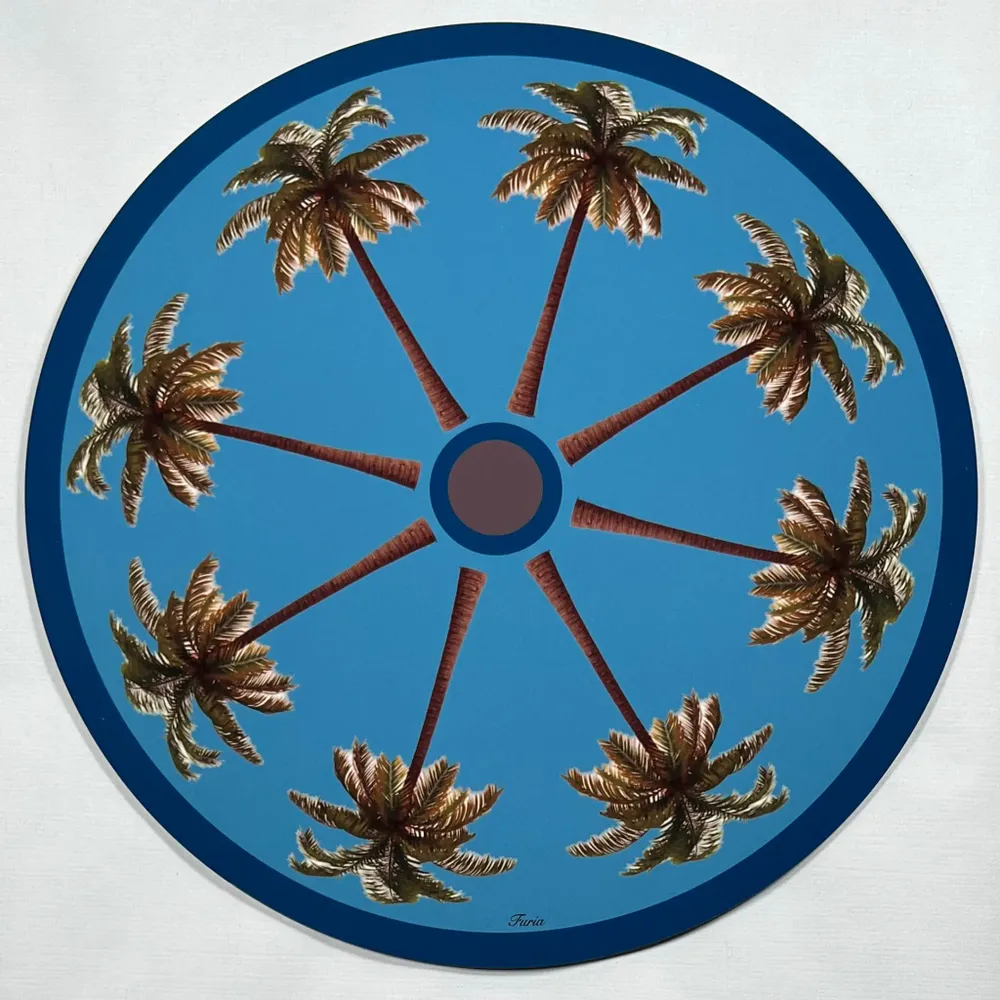 Dessous de plat - Dessous de verre - Palma Sottobicchiere Rotondo - #04 - FURIA LIVING