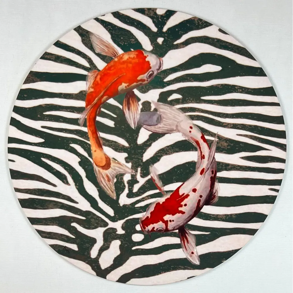 Dessous de plat - Dessous de verre - Koi Sottobicchire Rotondo - #06 - FURIA LIVING