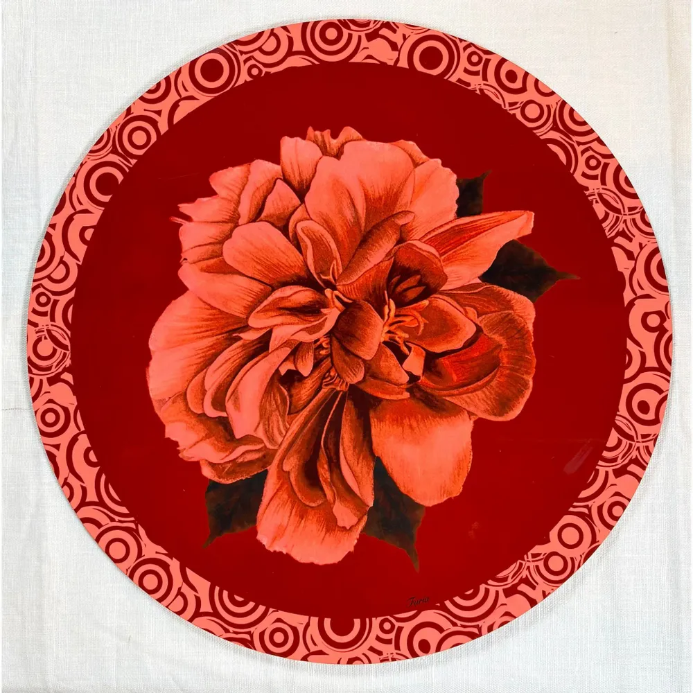 Sets de table - Sets de table - Peonie Sottopiatto Rotondo - #07 - FURIA LIVING