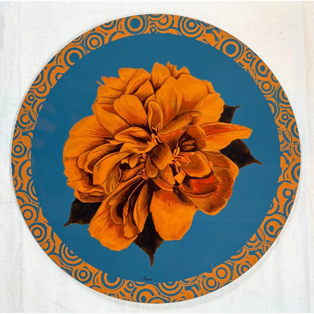 Sets de table - Sets de table - Peonie Sottopiatto Rotondo - #08 - FURIA LIVING