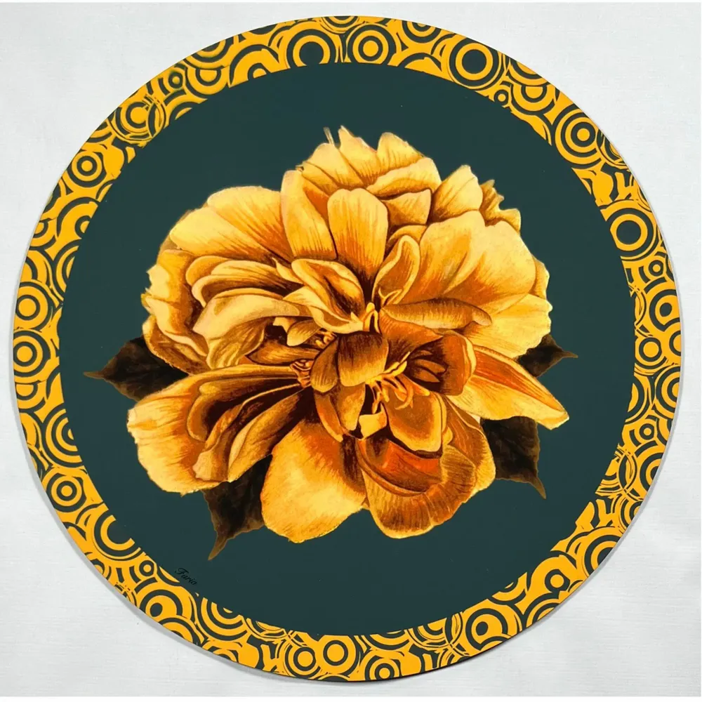 Sets de table - Sets de table - Peonie Sottopiatto Rotondo - #02 - FURIA LIVING