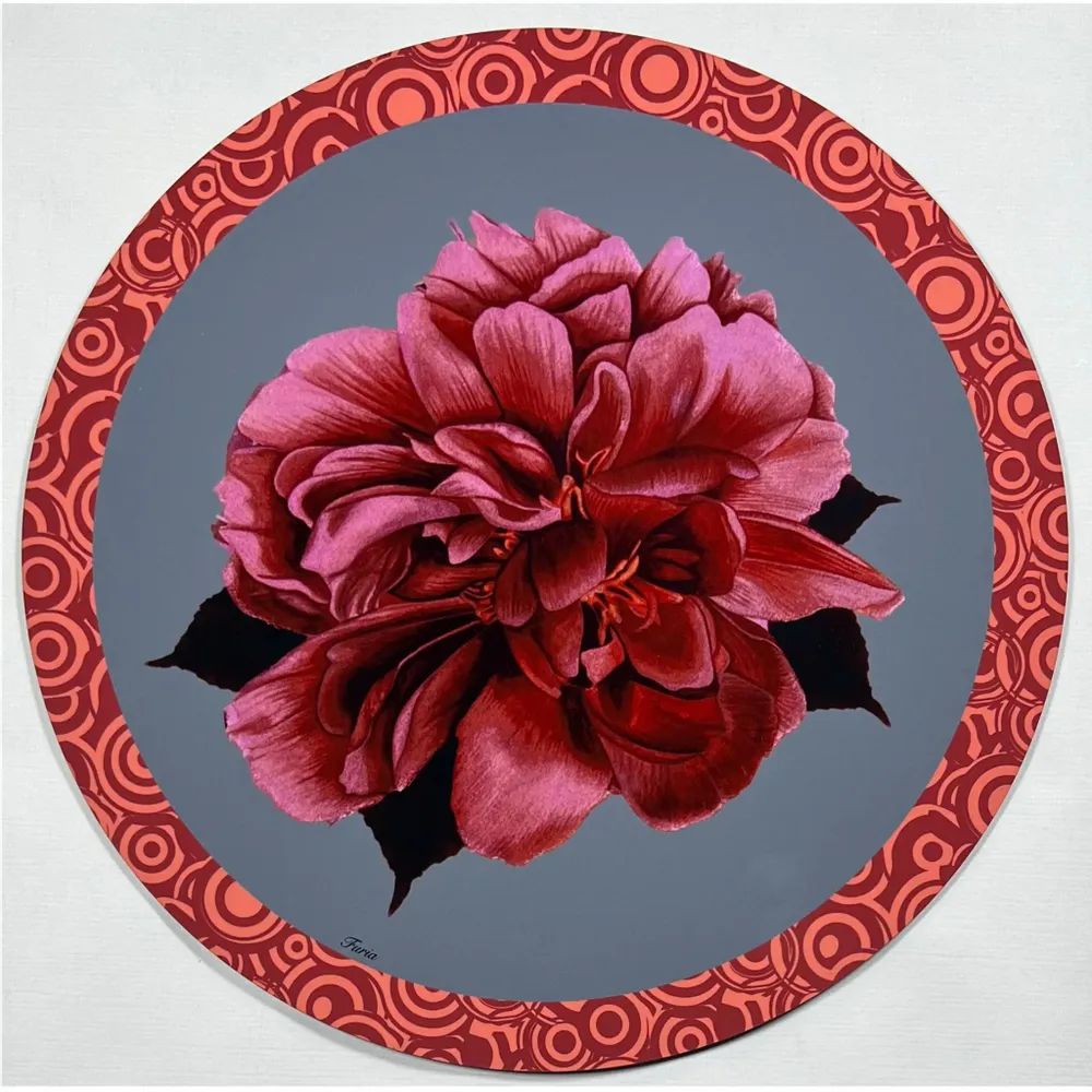 Sets de table - Sets de table - Peonie Sottopiatto Rotondo - #03 - FURIA LIVING