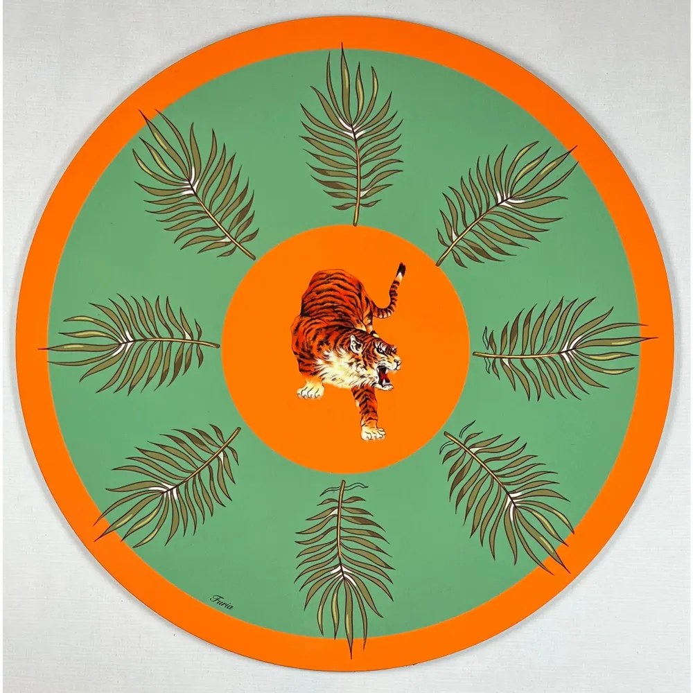 Sets de table - Sets de table - Tiger Primo Sottopiatto Rotondo - #01 - FURIA LIVING
