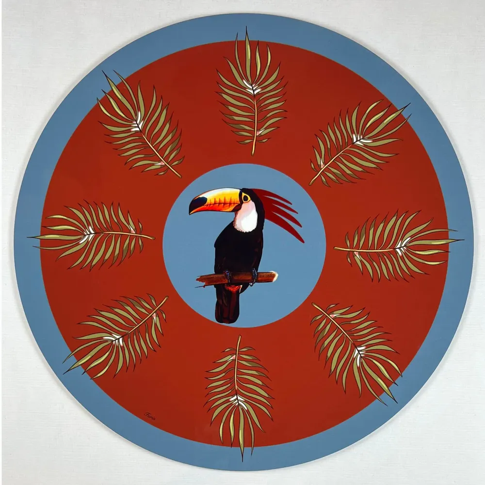 Sets de table - Sets de table - Tupanc Primo Sottopiatto Rotondo - #08 - FURIA LIVING