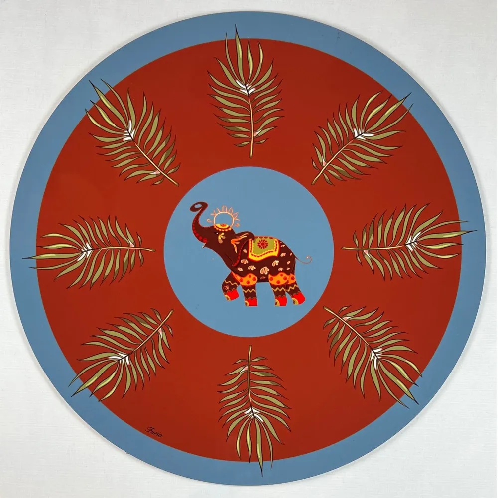 Sets de table - Sets de table - Elephant Primo Sottopiatto Rotondo - #08 - FURIA LIVING