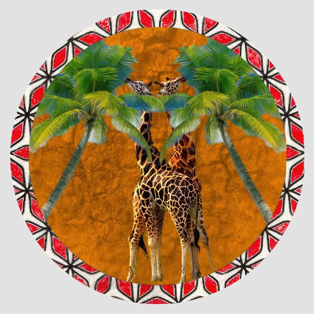 Placemats - placemats - Savana Sottopiatto Rotondo - #03 - FURIA LIVING