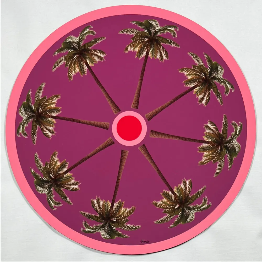 Sets de table - Sets de table - Palma Sottopiatto Rotondo - #02 - FURIA LIVING