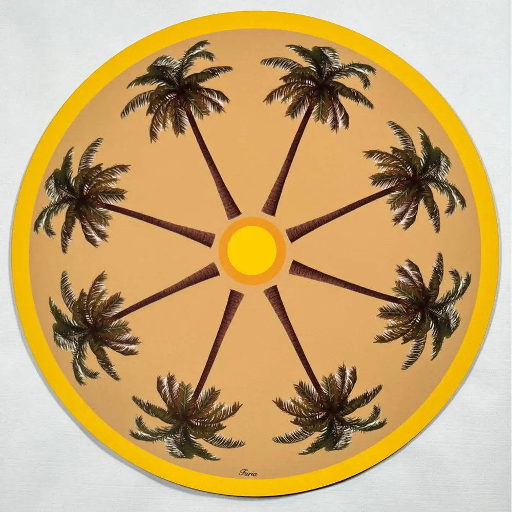 Sets de table - Sets de table - Palma Sottopiatto Rotondo - #03 - FURIA LIVING