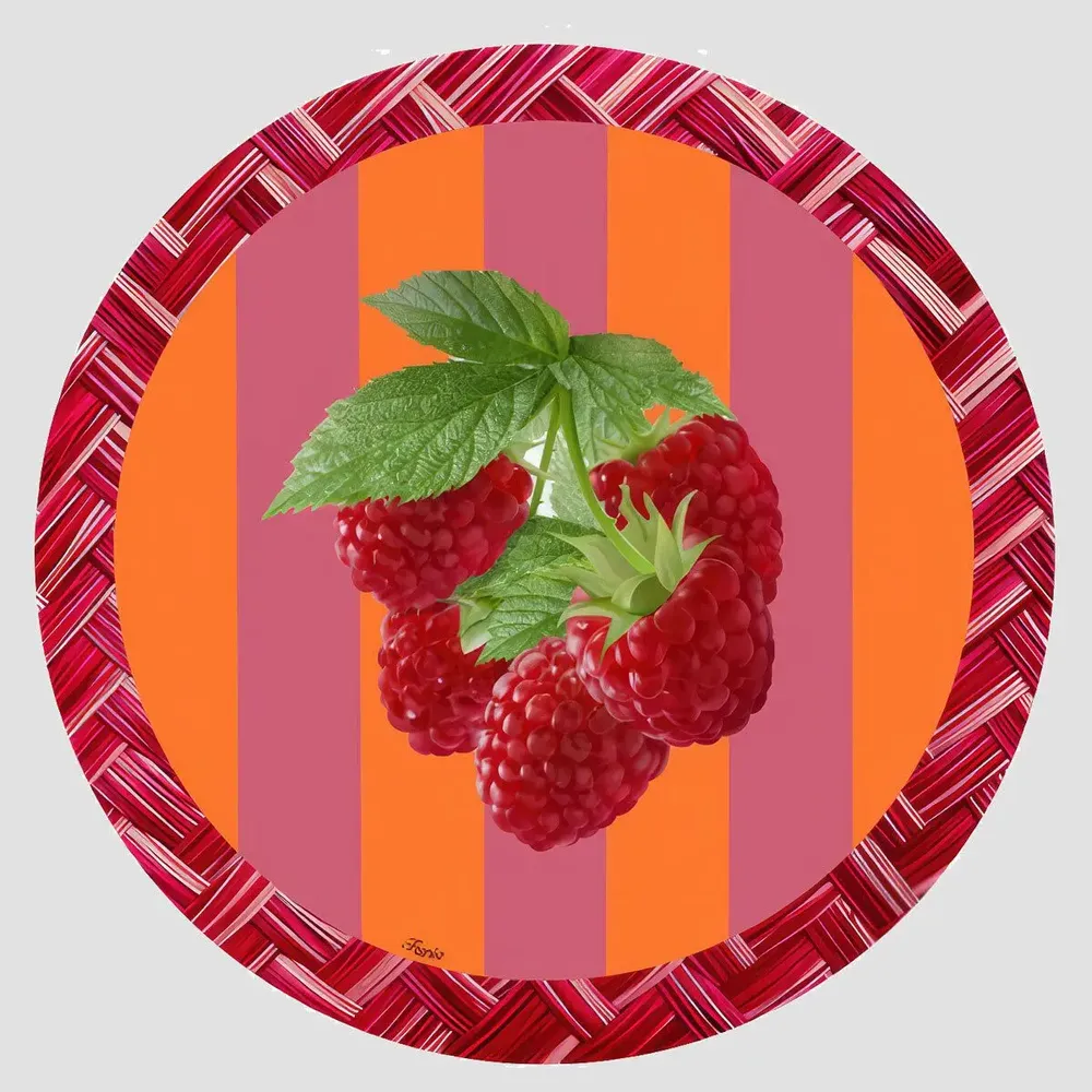 Placemats - placemats - Orto Sottopiatto Rotondo - #02 - FURIA LIVING