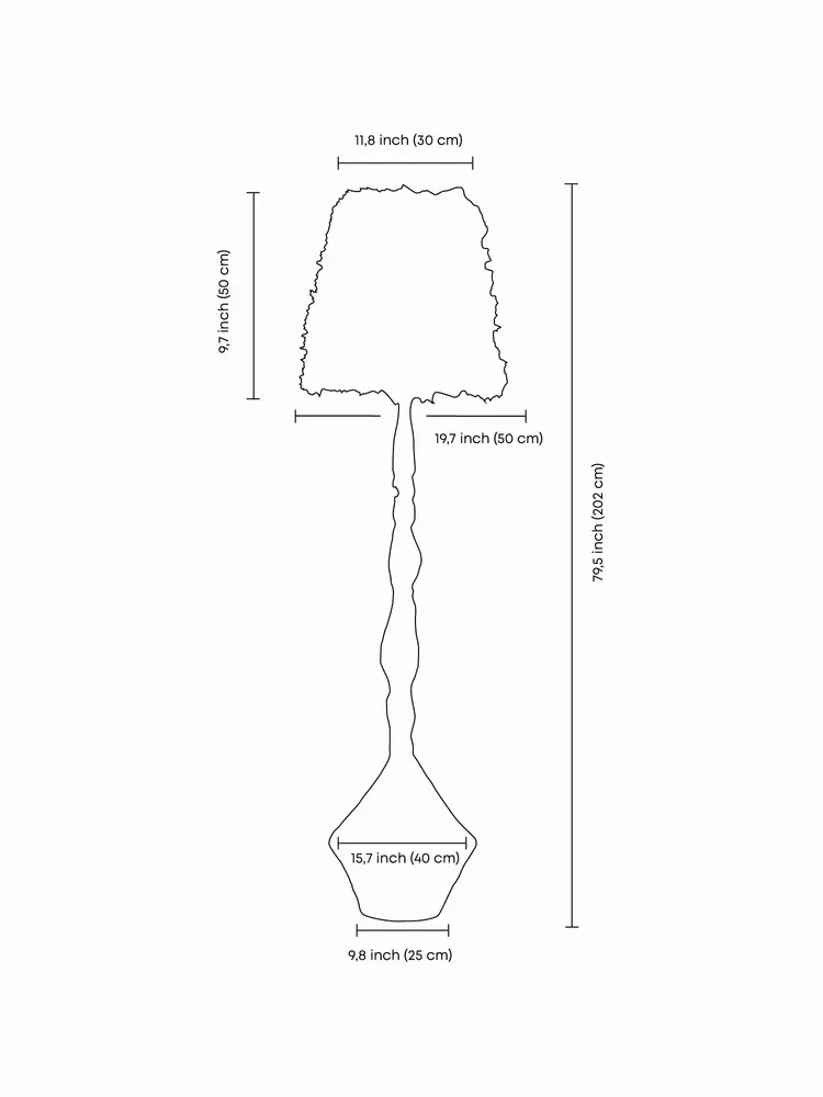 Lampadaires - Lampadaire STOZHAR - GALERIE SANA MOREAU