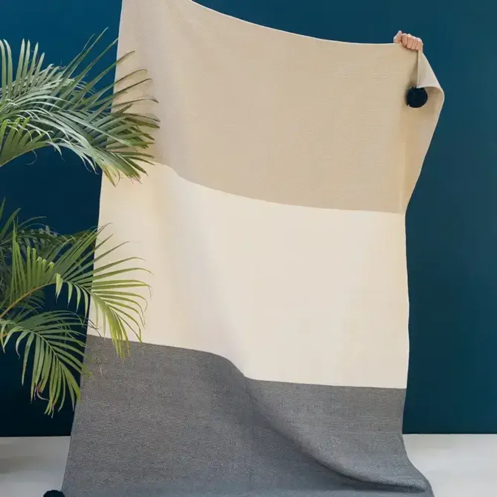 Plaids - Handwoven Cotton Throws - KILIIM