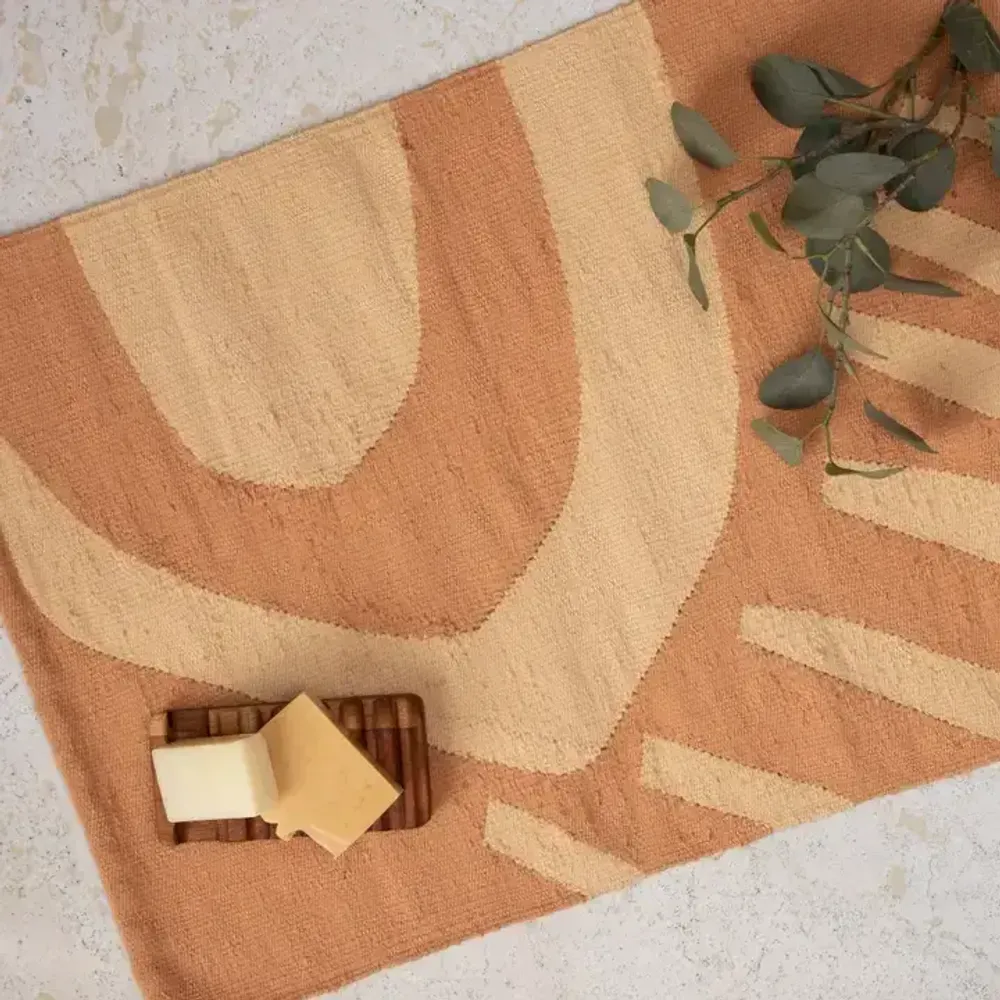 Autres tapis - Cotton Flatwoven Bathmats - KILIIM