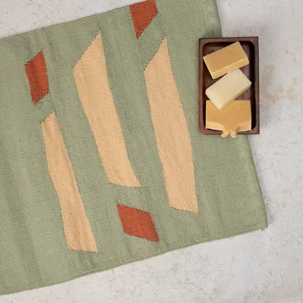 Autres tapis - Cotton Flatwoven Bathmats - KILIIM