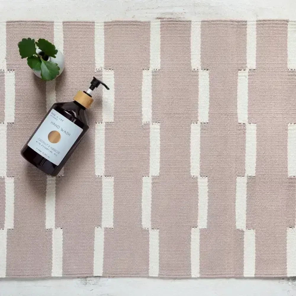 Autres tapis - Cotton Flatwoven Bathmats - KILIIM