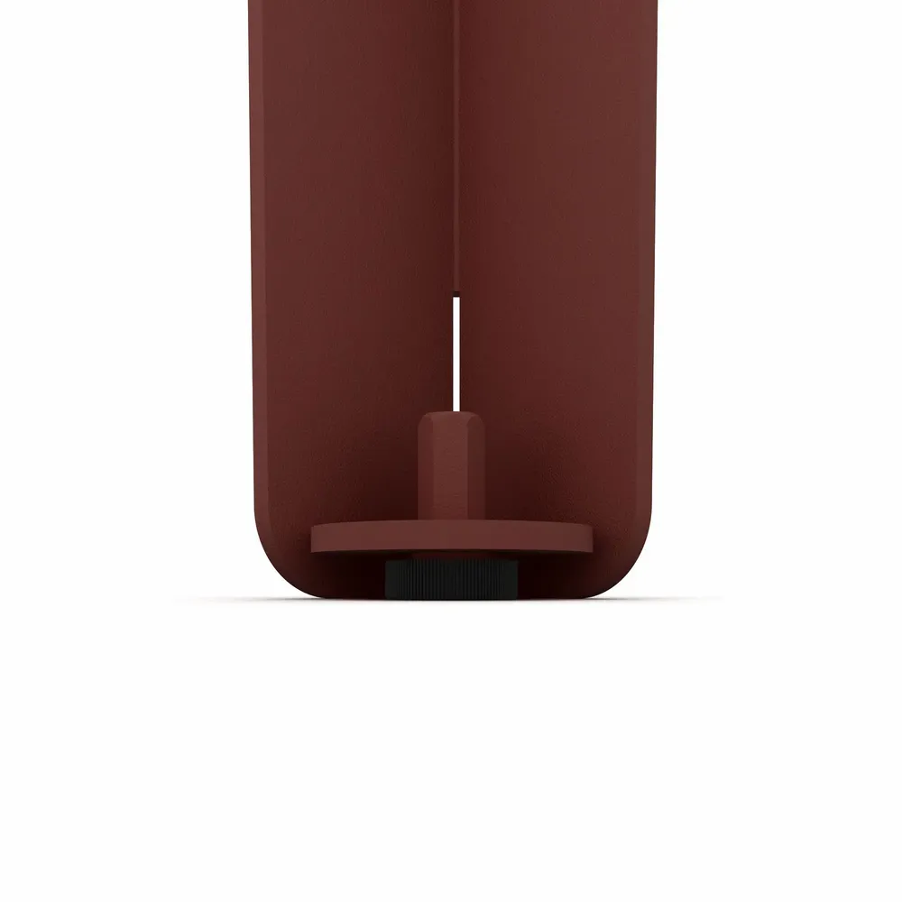 Tables Salle à Manger - PIED DE TABLE HAUT EN ACIER JASPE - LOT DE 2 PIEDS - DECO-GEM