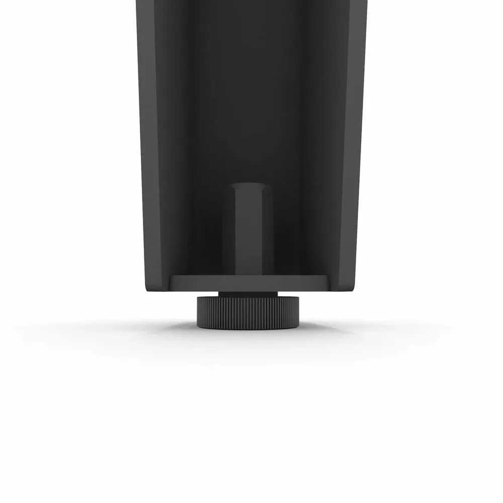 Tables Salle à Manger - PIED DE TABLE HAUTE EN ACIER OPALE - LOT DE 2 PIEDS - DECO-GEM