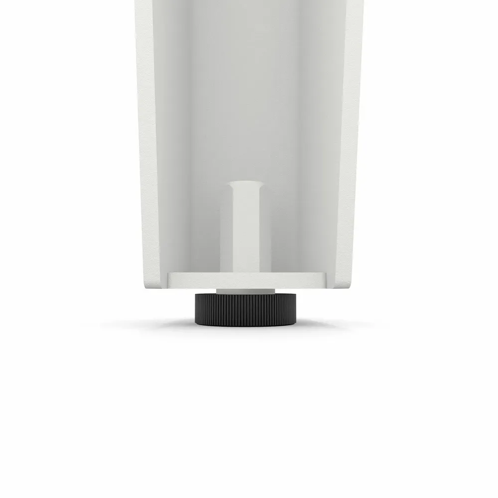 Tables Salle à Manger - PIED DE TABLE MANGE DEBOUT EN ACIER OPALE - LOT DE 2 PIEDS - DECO-GEM