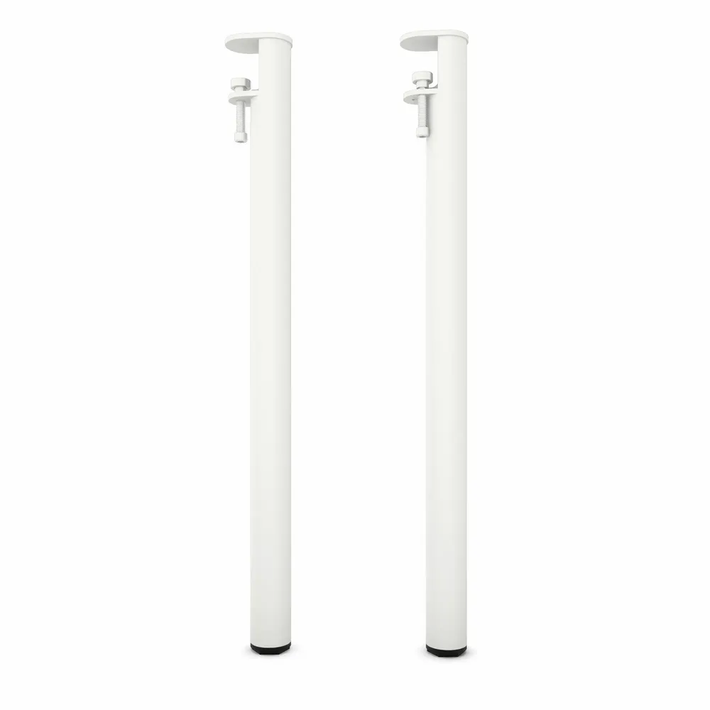 Consoles - PIED DE TABLE MANGE DEBOUT EN ACIER TOPAZE - LOT DE 2 PIEDS - DECO-GEM