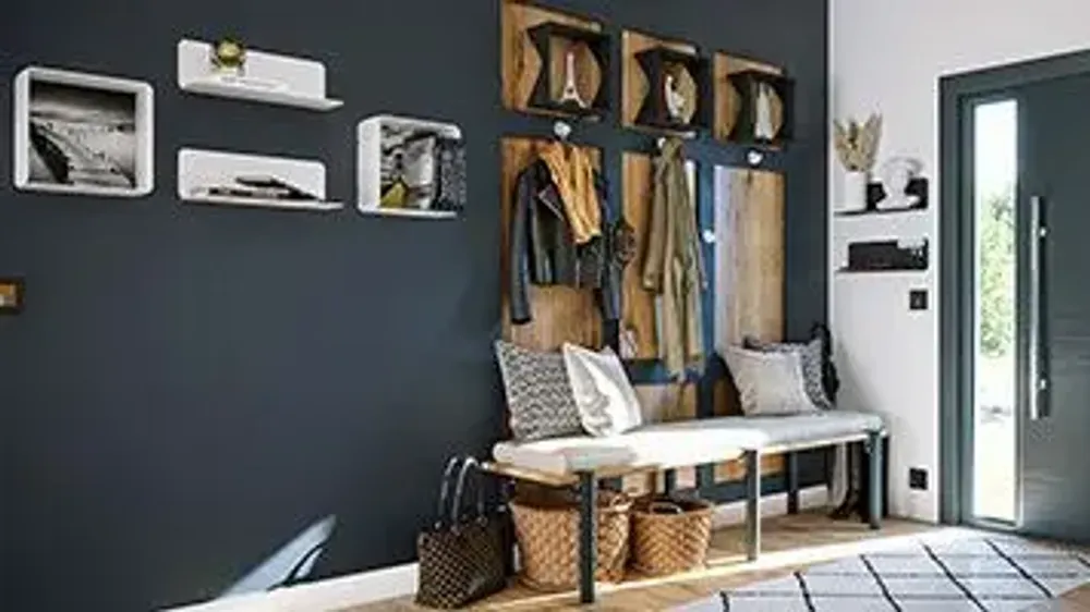 Decorative objects - CUBE WALL SHELF MADE OF AGATE STEEL - DECO-GEM