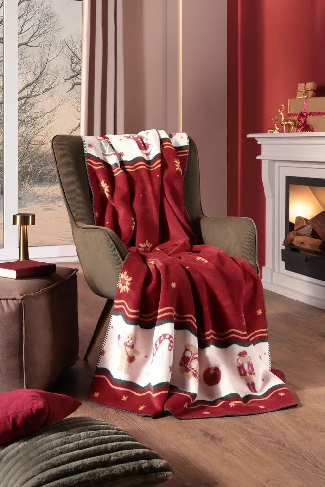 Throw blankets - Villeroy & Boch Christmas blankets & cushion. - BIEDERLACK