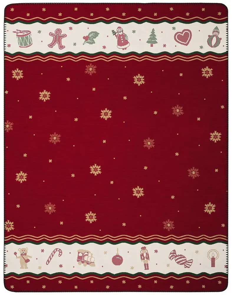 Throw blankets - Villeroy & Boch Christmas blankets & cushion. - BIEDERLACK