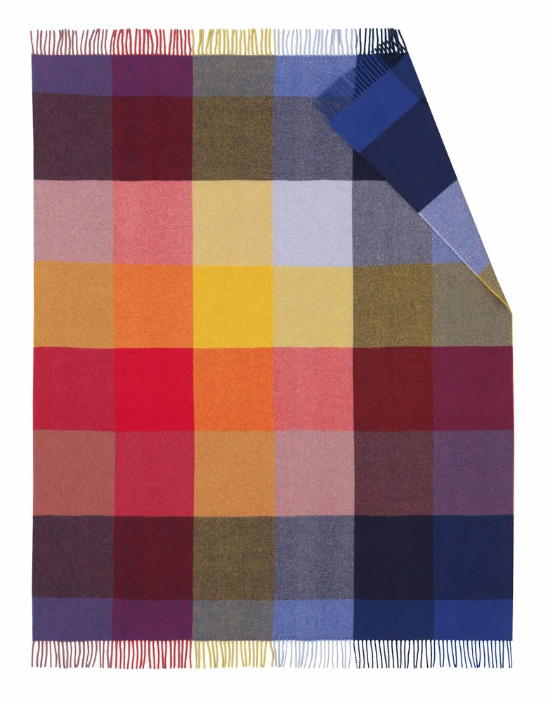 Plaids - Plaids en Laine et Cashemire Jacquard - BIEDERLACK