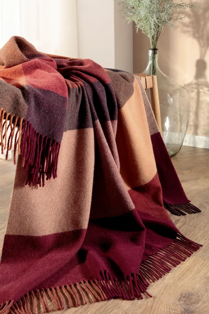 Throw blankets - Throw Cashmere - Pleasant - BIEDERLACK
