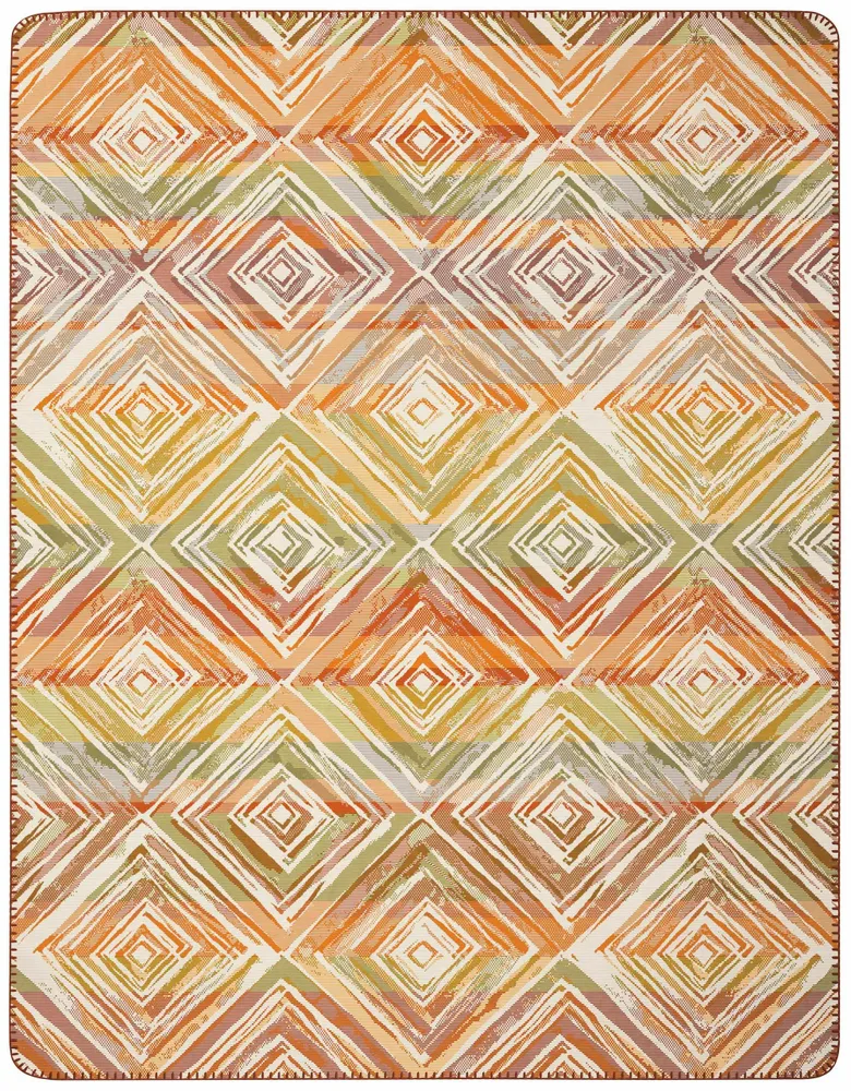 Throw blankets - Blanket Sunset Diamonds - BIEDERLACK